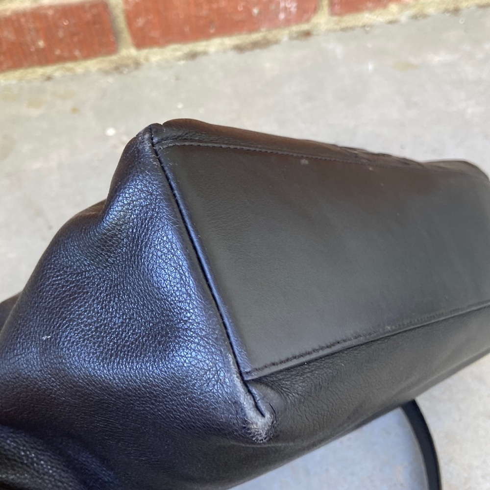 Vince Mod V Python Embossed Bucket Bag - image 7